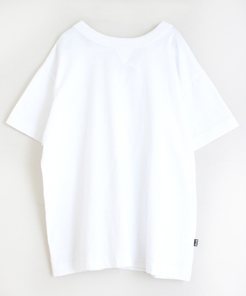 RNA(アールエヌエー)の「M1376 度詰天竺バックリボンTシャツ(Tシャツ/カットソー・レディース・ピンク/ブラック/ホワイト・MEDIUM)」の2枚目の写真