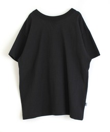 M1376 度詰天竺バックリボンTシャツ