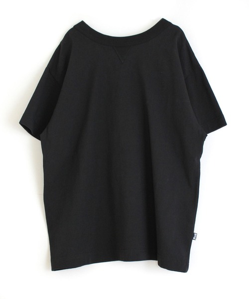 RNA(アールエヌエー)の「M1376 度詰天竺バックリボンTシャツ(Tシャツ/カットソー・レディース・ピンク/ブラック/ホワイト・MEDIUM)」の1枚目の写真