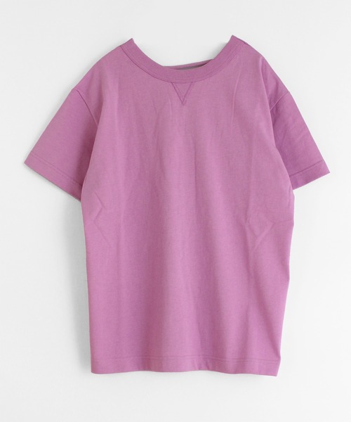 RNA(アールエヌエー)の「M1376 度詰天竺バックリボンTシャツ(Tシャツ/カットソー・レディース・ピンク/ブラック/ホワイト・MEDIUM)」の15枚目の写真
