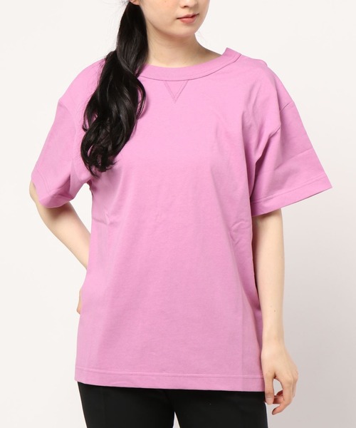 RNA(アールエヌエー)の「M1376 度詰天竺バックリボンTシャツ(Tシャツ/カットソー・レディース・ピンク/ブラック/ホワイト・MEDIUM)」の19枚目の写真