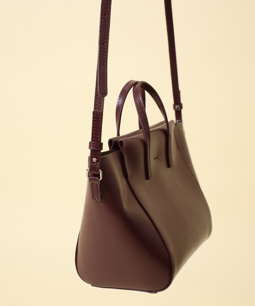 YAHKI（ヤーキ）の「【YAHKI(ヤーキ)】ショルダーミニトートバッグ　YH-317（ショルダーバッグ・レディース・ブラック/パープル/グリーン/サックスブルー・FREE）」の9枚目の写真