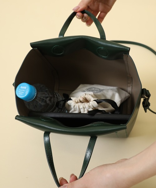 YAHKI（ヤーキ）の「【YAHKI(ヤーキ)】ショルダーミニトートバッグ　YH-317（ショルダーバッグ・レディース・ブラック/パープル/グリーン/サックスブルー・FREE）」の14枚目の写真