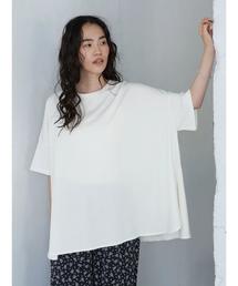 AMERICAN HOLIC | ラウンドヘムカットBIGチュニック　＊(Tシャツ/カットソー)