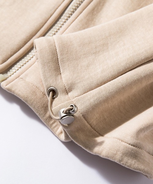 SAISON DE PAPILLON（セゾンドパピヨン）の「ニット地ジップパーカー（パーカー・レディース・ブラック/ベージュ/グレー・S/M/L）」の13枚目の写真