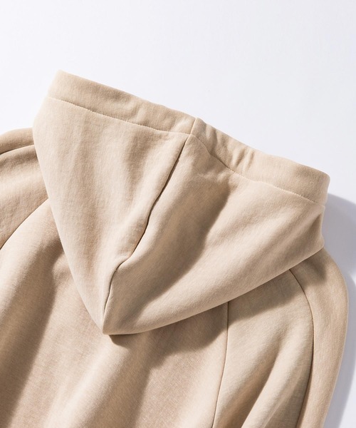 SAISON DE PAPILLON（セゾンドパピヨン）の「ニット地ジップパーカー（パーカー・レディース・ブラック/ベージュ/グレー・S/M/L）」の20枚目の写真