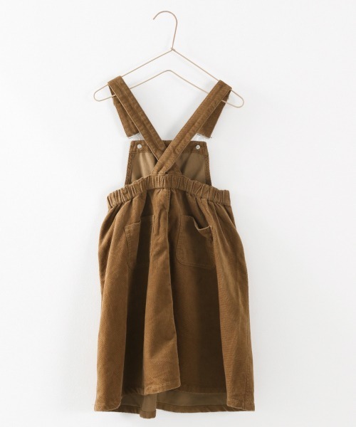 LOWRYS FARM（ローリーズファーム）の「ドビーコールジャンスカ＊　892718（ワンピース・キッズ・パープル/ブラウン・MEDIUM/LARGE/X-LARGE）」の7枚目の写真