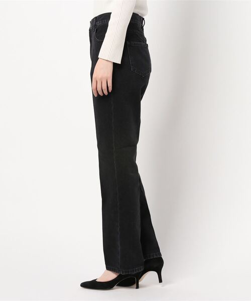 SERGE de bleu（サージ）の「【 SERGE de bleu / サージ 】 STAPLE STA-PREST FITTING　BLACK FADE スタプレスタープレストフィッティングブラックフェード･･（デニムパンツ・レディース・ブラック・25inch/26inch/24inch）」の2枚目の写真