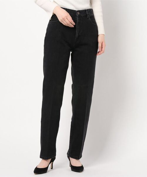 SERGE de bleu（サージ）の「【 SERGE de bleu / サージ 】 STAPLE STA-PREST FITTING　BLACK FADE スタプレスタープレストフィッティングブラックフェード･･（デニムパンツ・レディース・ブラック・25inch/26inch/24inch）」の11枚目の写真