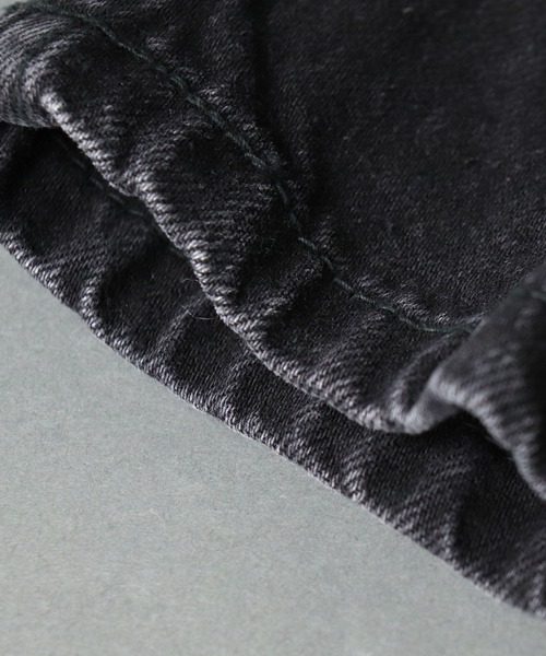 SERGE de bleu（サージ）の「【 SERGE de bleu / サージ 】 STAPLE STA-PREST FITTING　BLACK FADE スタプレスタープレストフィッティングブラックフェード･･（デニムパンツ・レディース・ブラック・25inch/26inch/24inch）」の9枚目の写真