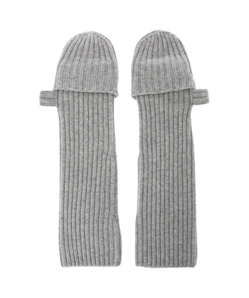 ALEXIA STAM（アリシアスタン）の「Half Finger Warm Hand Mittens/ハーフフィンガーウォームハンドミトン（手袋・レディース・ベージュ/モカ/グレー・FREE）」の17枚目の写真