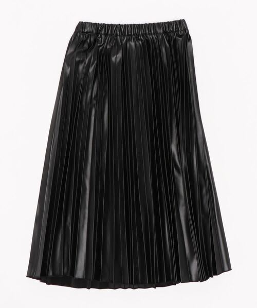 GLOBAL WORK（グローバルワーク）の「【キッズ】フェイクレザープリーツスカート【一部店舗限定】/926576（スカート・キッズ・ブラック・120cm/130cm/140cm）」の9枚目の写真