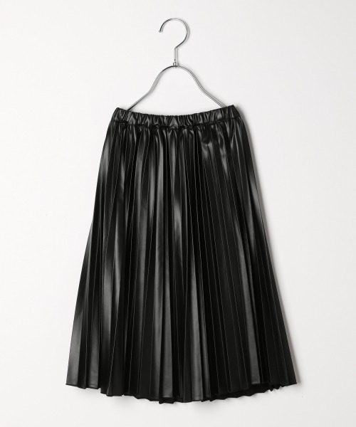 GLOBAL WORK（グローバルワーク）の「【キッズ】フェイクレザープリーツスカート【一部店舗限定】/926576（スカート・キッズ・ブラック・120cm/130cm/140cm）」の12枚目の写真