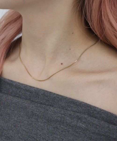 JUMELLE(ジュメロ)の「ゴールドチョーカー(ネックレス・レディース・ゴールド・FREE)」の1枚目の写真