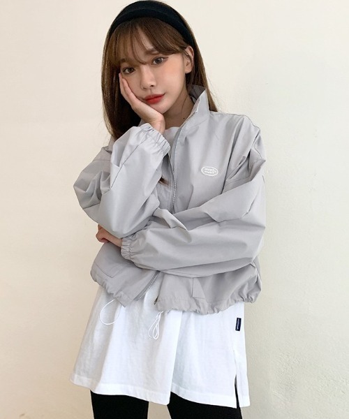 muahmuah（ムーアムーア）の「『muah muah/ムーアムーア』LAYERED HALF SLEEVE T-SHIRT/レイヤード ハーフ スリーブ Tシャツ（Tシャツ/カットソー・レディース・ホワイト/ブラック/グレー・FREE）」の4枚目の写真