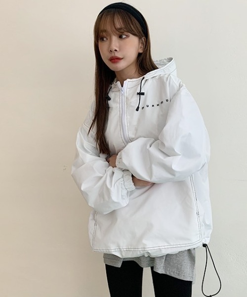 muahmuah（ムーアムーア）の「『muah muah/ムーアムーア』LAYERED HALF SLEEVE T-SHIRT/レイヤード ハーフ スリーブ Tシャツ（Tシャツ/カットソー・レディース・ホワイト/ブラック/グレー・FREE）」の16枚目の写真