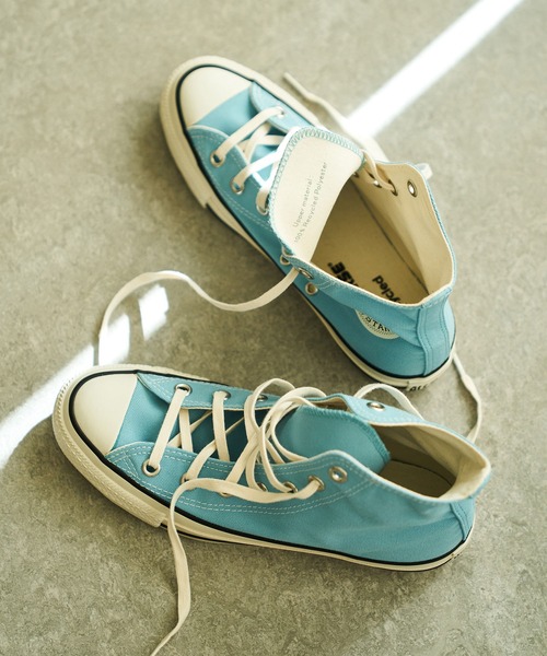 CONVERSE（コンバース）の「＜ZOZO限定＞【CONVERSE】ALL STAR PET-CANVAS HIスニーカー（スニーカー・レディース・ブルー/イエロー・24.5cm/23.5cm/24cm/23cm）」の2枚目の写真