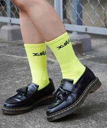 X-girl | LOGO 2P MIDDLE SOCKS(ソックス/靴下)