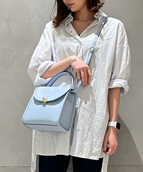 Samantha Thavasa（サマンサタバサ）の「サークルシルエット ハンドバッグ（ハンドバッグ・レディース・オフホワイト/キャメル/ライトブルー/イエロー・FREE）」の3枚目の写真