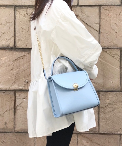 Samantha Thavasa（サマンサタバサ）の「サークルシルエット ハンドバッグ（ハンドバッグ・レディース・オフホワイト/キャメル/ライトブルー/イエロー・FREE）」の19枚目の写真