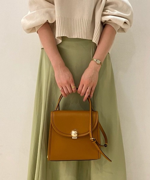 Samantha Thavasa（サマンサタバサ）の「サークルシルエット ハンドバッグ（ハンドバッグ・レディース・オフホワイト/キャメル/ライトブルー/イエロー・FREE）」の18枚目の写真