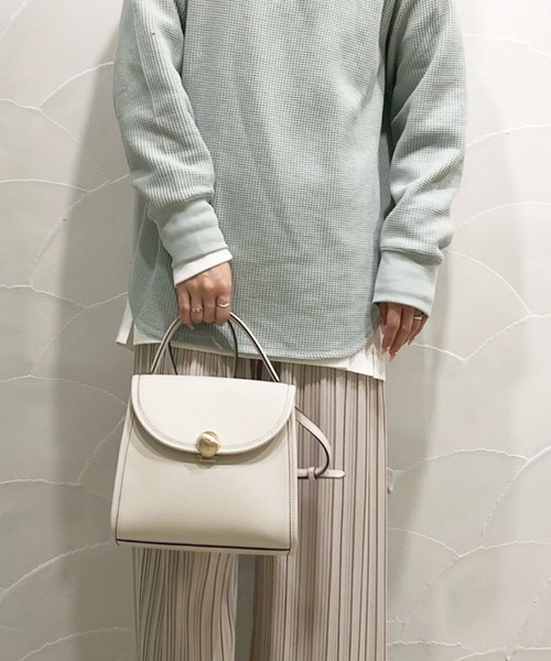 Samantha Thavasa（サマンサタバサ）の「サークルシルエット ハンドバッグ（ハンドバッグ・レディース・オフホワイト/キャメル/ライトブルー/イエロー・FREE）」の16枚目の写真