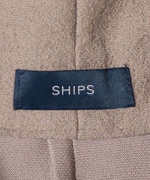 SHIPS(シップス)の「〈手洗い可能〉ブークレダブルフェイス羽織り◇(その他アウター・レディース・ネイビー/オフホワイト/ライトグリーン/ライトイエロー/キャメル/ライトグレー/ライトブルー・ONE SIZE)」の12枚目の写真