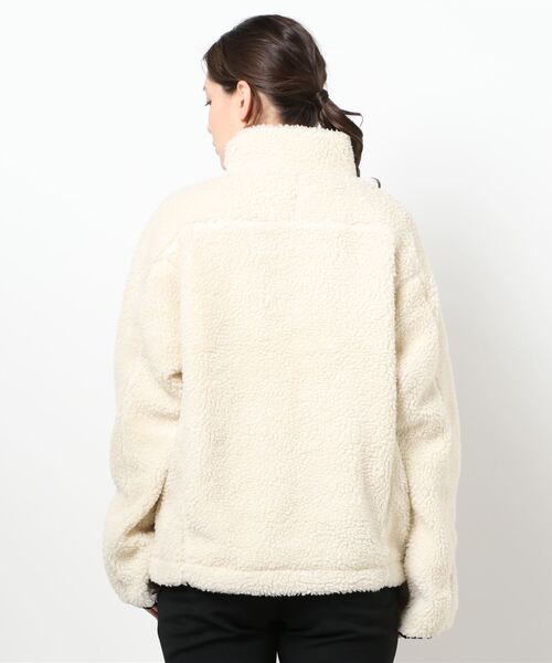 sunny branch(サニーブランチ)の「BOA zip jacket(ブルゾン・レディース・ベージュ/オフホワイト/キャメル/ダークグリーン/その他2/その他1/ブラック系その他/ブラック/モカ/その他・X-LARGE/LARGE/MEDIUM)」の12枚目の写真