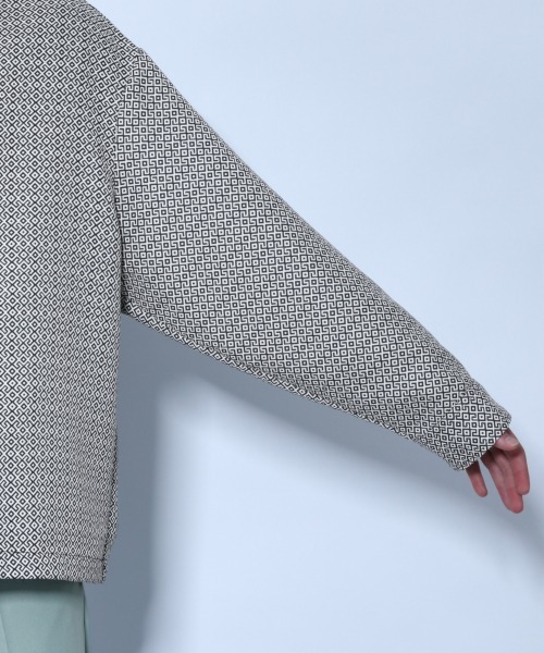 HARE（ハレ）の「キカガクジャガードシャツ(HARE)（シャツ/ブラウス・メンズ・オフホワイト/ブラック系その他/グリーン系その他・MEDIUM/SMALL）」の9枚目の写真