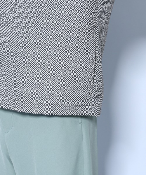 HARE（ハレ）の「キカガクジャガードシャツ(HARE)（シャツ/ブラウス・メンズ・オフホワイト/ブラック系その他/グリーン系その他・MEDIUM/SMALL）」の12枚目の写真