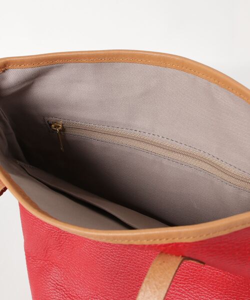 TASINAMI（タシナミ）の「TASINAMI シュリンクA4 トート (TA-0060)（トートバッグ・レディース・ブラック/レッド/ネイビー/マスタード/サンドベージュ・FREE）」の9枚目の写真