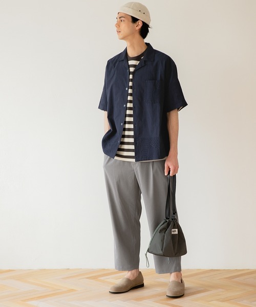 niko and...（ニコアンド）の「[ACTIVE SETTER]ハイストレッチクロップドパンツ（スラックス・メンズ・ブラック/ブラウン/ブルー/グレー・LARGE/MEDIUM）」の16枚目の写真