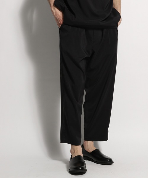 AOURE 24AW ACTIVE SETTER フランネル リブパンツ S 黒 AOURE 24AW ACTIVE SETTER フランネル リブパンツ S 黒