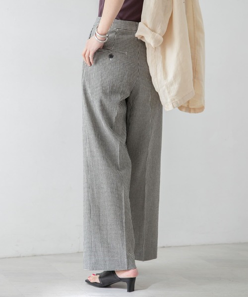 URBAN RESEARCH（アーバンリサーチ）の「チェックストレートパンツ（その他パンツ・レディース・その他2/その他1・38/36）」の10枚目の写真