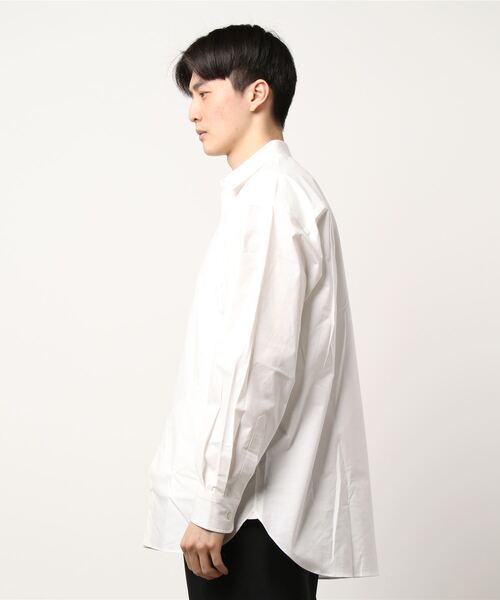 JOURNAL STANDARD(ジャーナルスタンダード)の「【FOLL / フォル】Typewriter Daily Dress Shirt / デイリードレスシャツ(シャツ/ブラウス・メンズ・ホワイト/ブラック・2/3/1)」の8枚目の写真