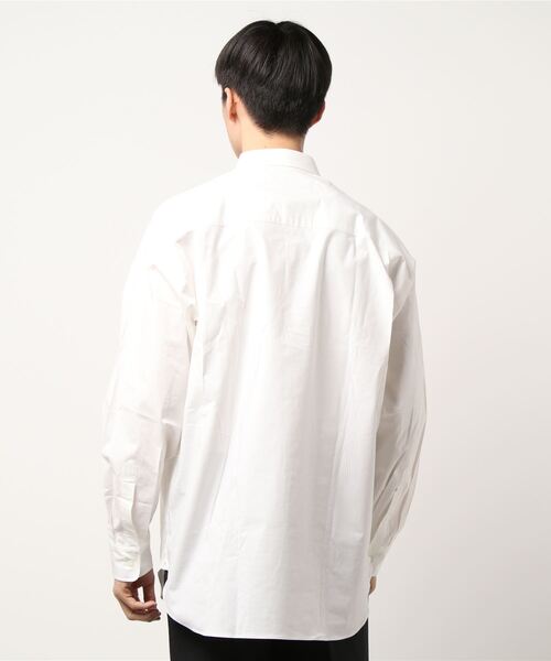 JOURNAL STANDARD(ジャーナルスタンダード)の「【FOLL / フォル】Typewriter Daily Dress Shirt / デイリードレスシャツ(シャツ/ブラウス・メンズ・ホワイト/ブラック・2/3/1)」の6枚目の写真