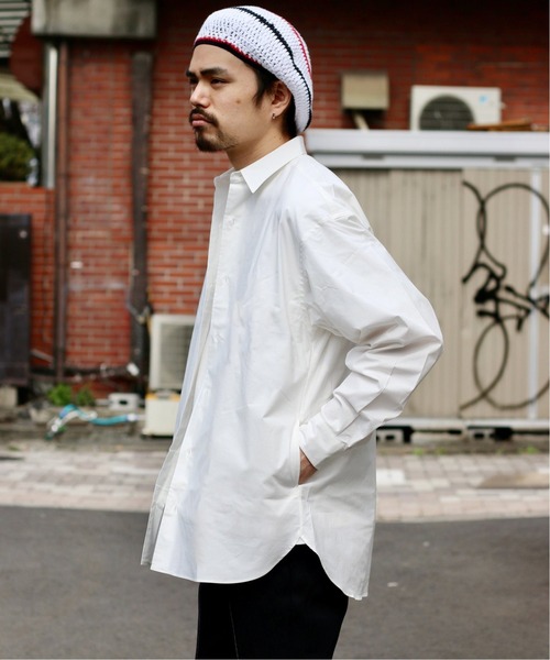 JOURNAL STANDARD(ジャーナルスタンダード)の「【FOLL / フォル】Typewriter Daily Dress Shirt / デイリードレスシャツ(シャツ/ブラウス・メンズ・ホワイト/ブラック・2/3/1)」の3枚目の写真