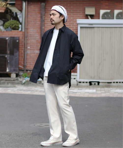 JOURNAL STANDARD(ジャーナルスタンダード)の「【FOLL / フォル】Typewriter Daily Dress Shirt / デイリードレスシャツ(シャツ/ブラウス・メンズ・ホワイト/ブラック・2/3/1)」の19枚目の写真