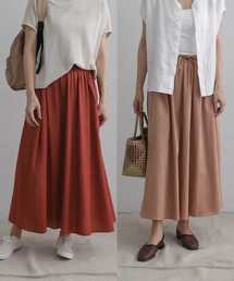 URBAN RESEARCH DOORS | コットンボイルリバーシブルスカート∴(スカート)