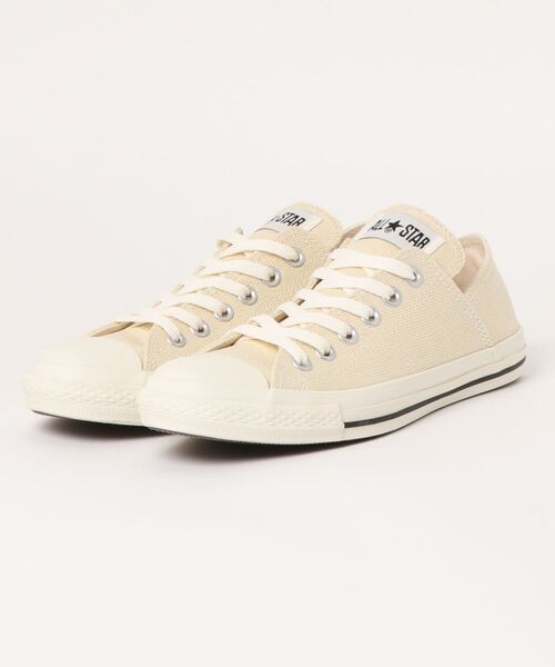 CONVERSE(コンバース)の「CONVERSE ALL STAR HEMP LP BB OX(スニーカー・レディース・スミクロ/アイボリー・23.5cm/24cm/24.5cm/25cm/23cm)」の1枚目の写真