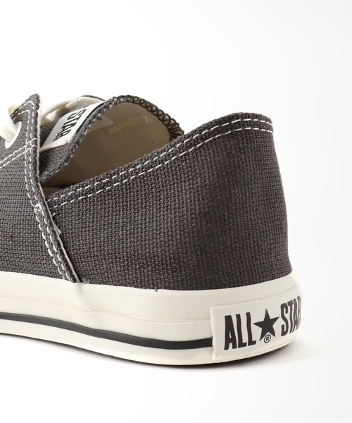 CONVERSE(コンバース)の「CONVERSE ALL STAR HEMP LP BB OX(スニーカー・レディース・スミクロ/アイボリー・23.5cm/24cm/24.5cm/25cm/23cm)」の12枚目の写真