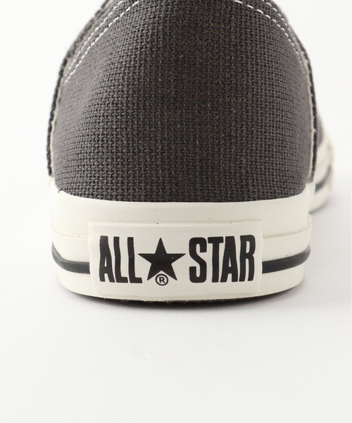 CONVERSE(コンバース)の「CONVERSE ALL STAR HEMP LP BB OX(スニーカー・レディース・スミクロ/アイボリー・23.5cm/24cm/24.5cm/25cm/23cm)」の6枚目の写真