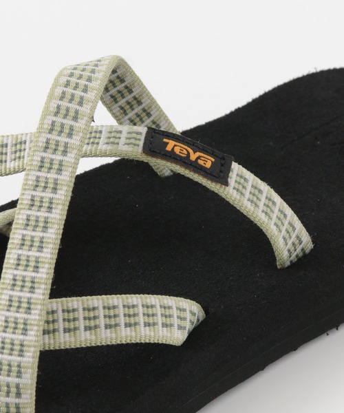 Teva（テバ）の「【WEB限定】Teva　W OLOWAHU（サンダル・レディース・ブラック/グリーン・6/7）」の6枚目の写真
