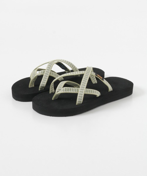 Teva（テバ）の「【WEB限定】Teva　W OLOWAHU（サンダル・レディース・ブラック/グリーン・6/7）」の5枚目の写真