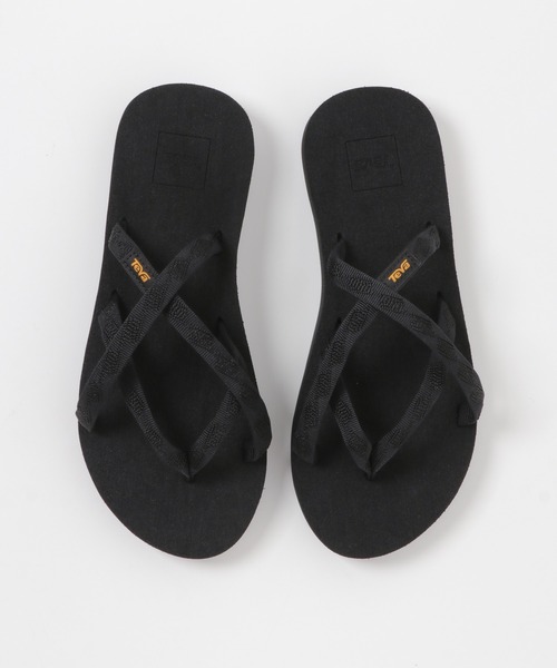 Teva（テバ）の「【WEB限定】Teva　W OLOWAHU（サンダル・レディース・ブラック/グリーン・6/7）」の8枚目の写真