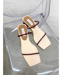 (MIISTA/ミスタ) ヒールサンダル