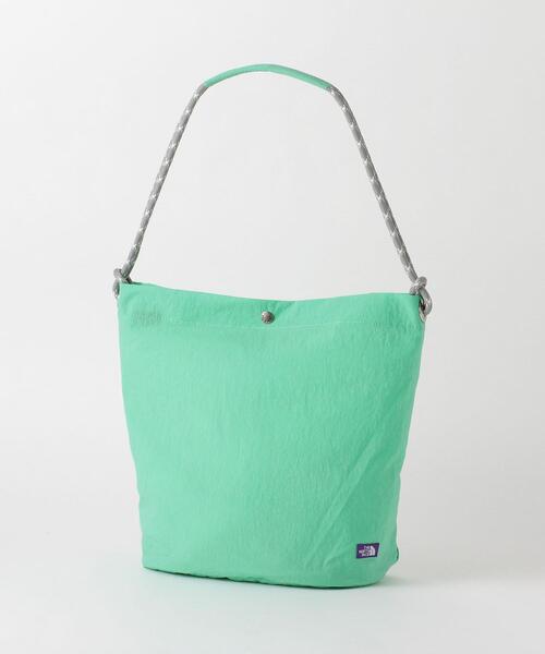 THE NORTH FACE PURPLE LABEL(ザ ノースフェイス パープルレーベル)の「<THE NORTH FACE PURPLE LABEL> L/REUSABLE BAG/バッグ(ショルダーバッグ・メンズ・ベージュ/ライム/ブラック・FREE)」の4枚目の写真