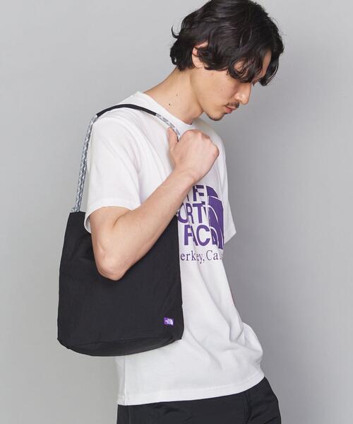 THE NORTH FACE PURPLE LABEL(ザ ノースフェイス パープルレーベル)の「<THE NORTH FACE PURPLE LABEL> L/REUSABLE BAG/バッグ(ショルダーバッグ・メンズ・ベージュ/ライム/ブラック・FREE)」の12枚目の写真