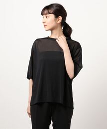 GARAGE OF GOOD CLOTHING | トリコットシフォン半袖プルオーバー＊(Tシャツ/カットソー)
