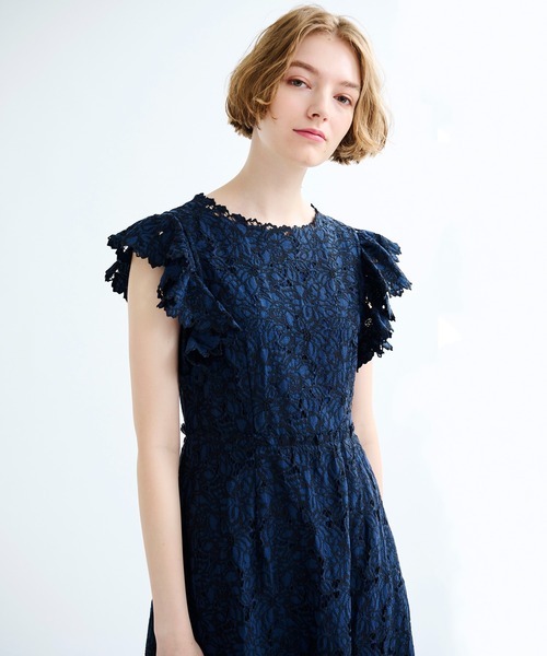 スカラップレースワンピース ワンピース Lanvin En Bleu ランバンオンブルー のファッション通販 Zozotown